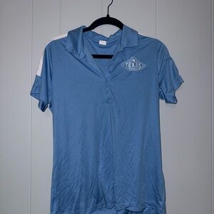 Blue Texas Polo Shirt